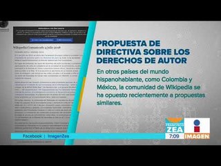 Wikipedia cierra su portal temporalmente | Noticias con Francisco Zea