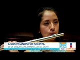 Ana Emilia Castañeda, solista de la OFUNAM a los 20 años | Noticias con Francisco Zea