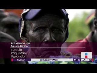 ONU revela cifra récord de personas desplazadas | Noticias con Yuriria Sierra