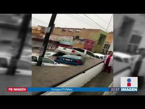Las fuertes lluvias provocan inundaciones en Aguascalientes | Noticias con Ciro Gómez Leyva