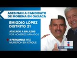 Asesinan a candidato de Morena en Oaxaca en ataque