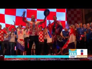 ¡Así recibieron a los croatas! | Noticias con Francisco Zea