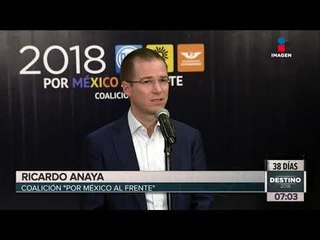 Anaya afirma que su prioridad será la seguridad | Noticias con Francisco Zea