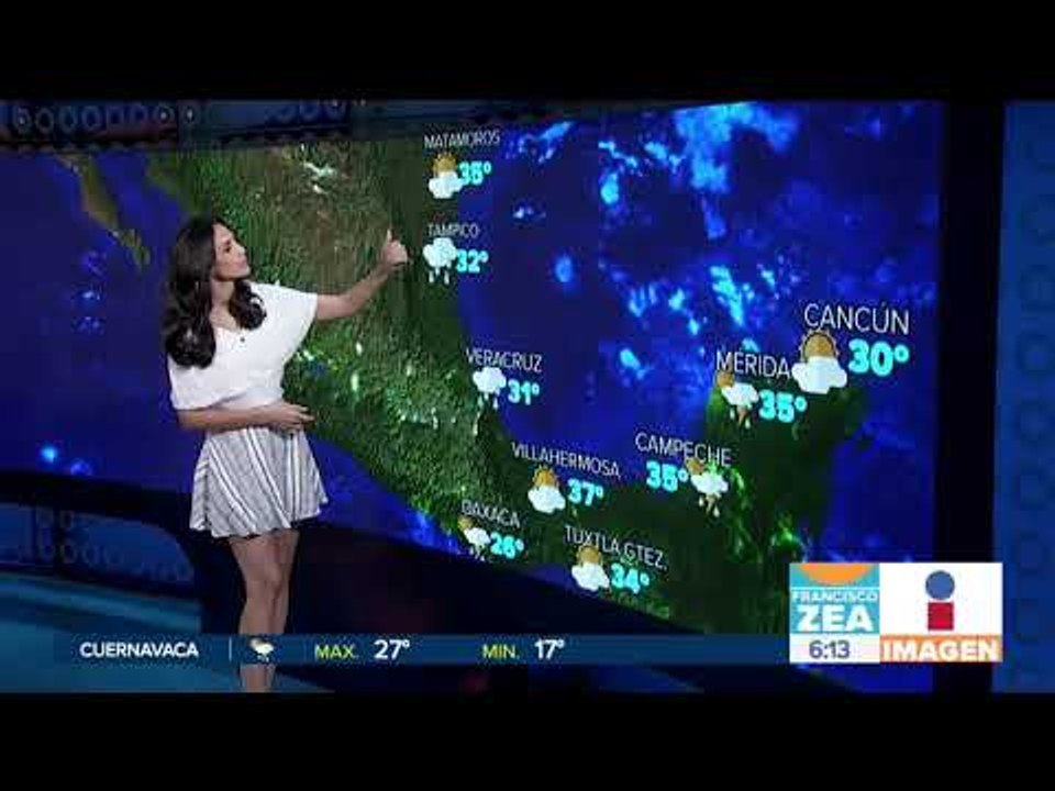 Pronóstico del clima 29 de junio 2018 | Noticias con Francisco Zea