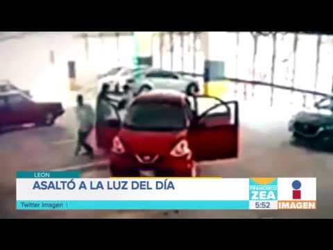 Cámaras de seguridad captan asalto en León Guanajuato | Noticias con Francisco Zea