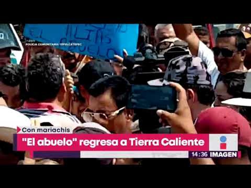 ¡Reciben hasta con mariachis al "Abuelo"! Detenido hace unos días | Noticias con Yuriria Sierra