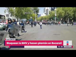 Maestros bloquean calles de la CDMX | Noticias con Yuriria Sierra