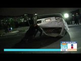 Vuelca auto en la autopista México-Querétaro | Noticias con Francisco Zea