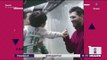 Hijo de Andrés Guardado conoce a Messi | Noticias con Yuriria Sierra
