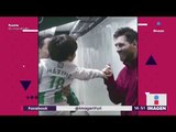 Hijo de Andrés Guardado conoce a Messi | Noticias con Yuriria Sierra