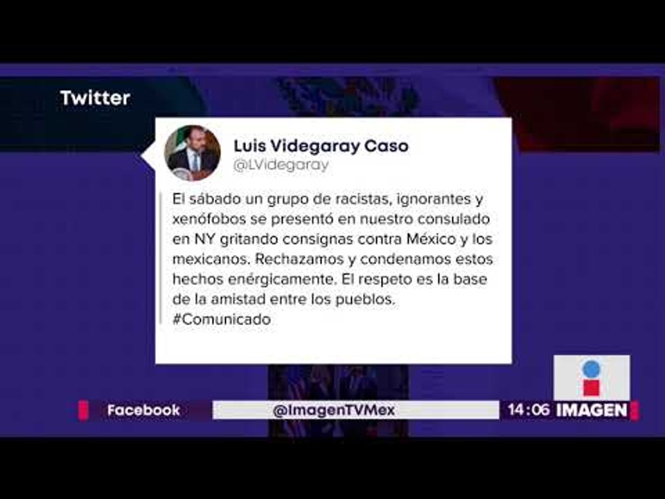 Condenan agresiones a mexicanos en Nueva York | Noticias con Yuriria Sierra