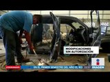 Destruyen vehículos con Blindaje Artesanal | Noticias con Ciro Gómez Leyva