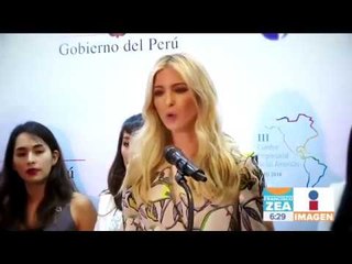 "Soy hija de inmigrante", señala Ivanka Trump | Noticias con Francisco Zea