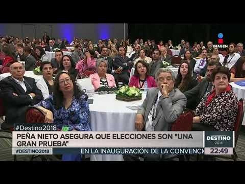 Peña Nieto dijo que las elecciones serán una gr...