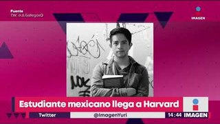 Joven al que no dejaron entrar a biblioteca del Metro irá a Harvard | Noticias con Yuriria Sierra