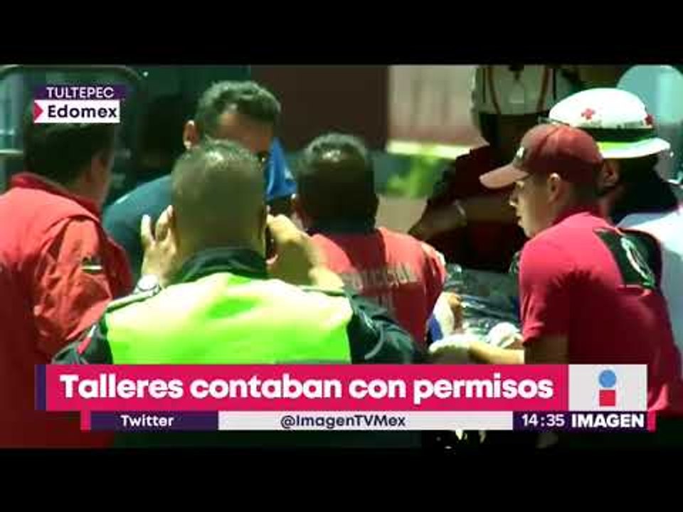 Confirman que sí tenían permisos los talleres que explotaron | Noticias con Yuriria Sierra