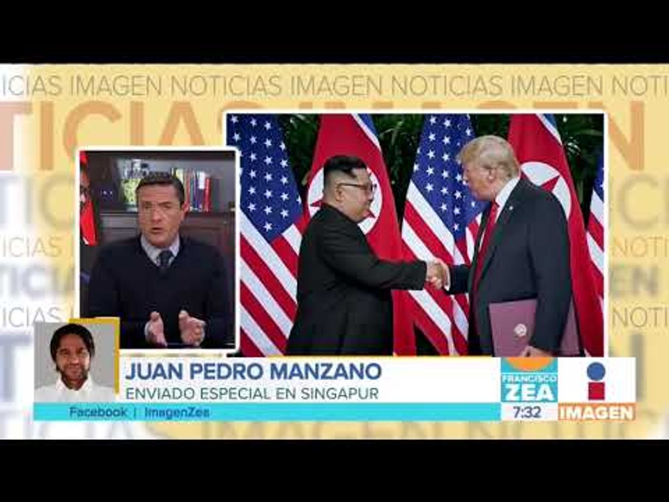 Ambiente en Singapur tras el encuentro entre Donald Trump y Kim Jong-Un | Noticias con Francisco Zea