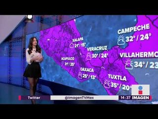 ¡No olvides el paraguas! Lloverá esta tarde en la CDMX |  Noticias con Yuriria Sierra