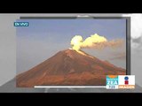 Se registra una explosión en el Volcán Popocatépetl | Noticias con Francisco Zea
