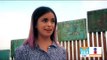 Bailarinas mexicanas y estadunidenses bailan en el muro de Trump | Noticias con Zea