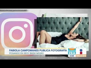 ¡Fabiola Campomanes desborda sensualidad en Instagram! | Noticias con Francisco Zea