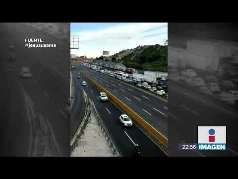 Manifestantes bloquearon la México-Puebla | Noticias con Ciro Gómez Leyva