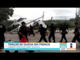 Trágico accidente en Tuxtla Gutiérrez, Chiapas | Noticias con Francisco Zea