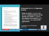 Lanzan protocolos de seguridad para sacerdotes | Noticias con Ciro Gómez Leyva