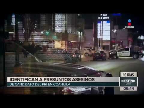 Identifican a 2 presuntos asesinos de candidato del PRI en Coahuila | Noticias con Francisco Zea