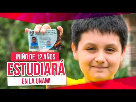 Tiene 12 años ¡y ya estudiará en la UNAM, en la Facultad de Ciencias! | Noticias con Yuriria
