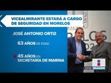 Cuauhtémoc Blanco presenta al próximo secretario de Seguridad en Morelos