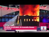 Se incendia museo de historia en Brasil | Noticias con Yuriria