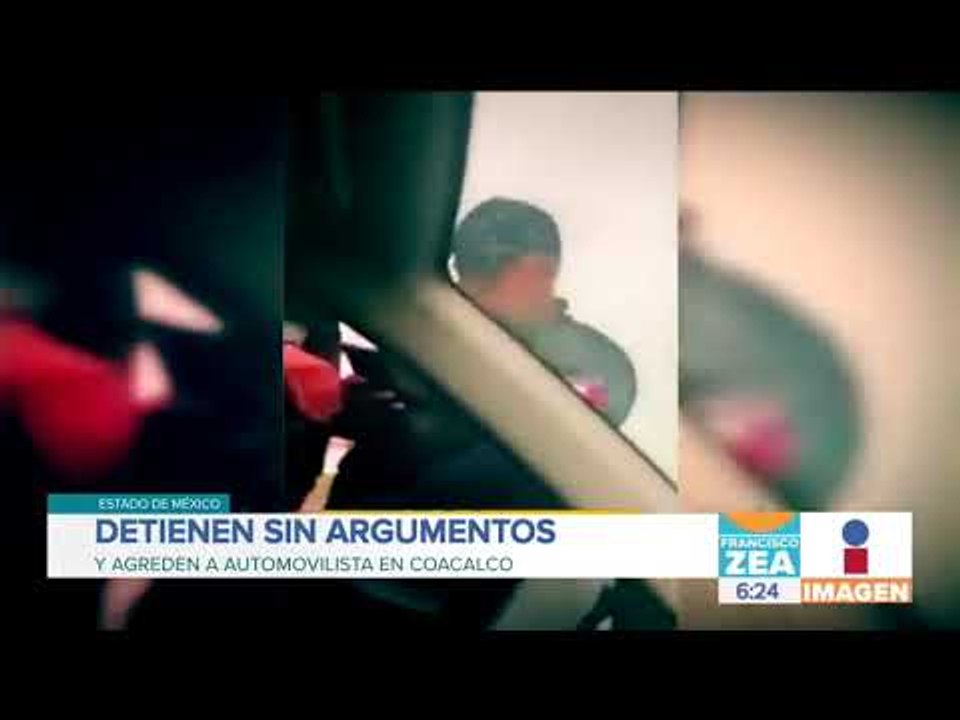 Policías detienen a automovilista sin argumentos, lo amenazan y agreden | Noticias con Zea