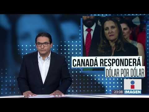 ¡Canadá le responde a Estados Unidos igual que México! | Noticias con Ciro Gómez Leyva