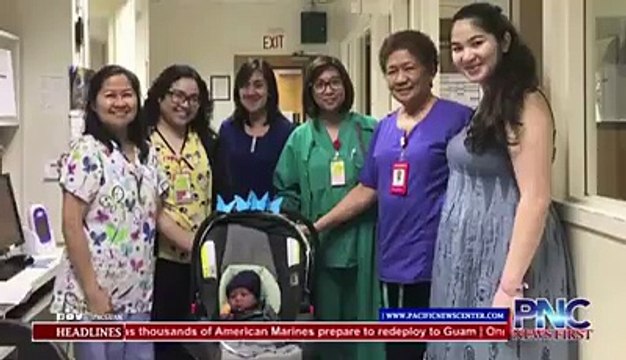 Baby Kingsley was diagnosed with an extremely rare skin condition—the only one on Guam so far—epidermolysis bullosa. It’s a condition that causes his skin to co