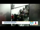 Violenta golpiza a vagonero en Metro Zócalo | Noticias con Francisco Zea
