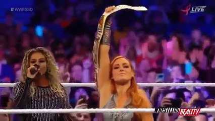 WWE Super Showdown 2018 Highlights | Charlotte Flair Vs Becky Lynch