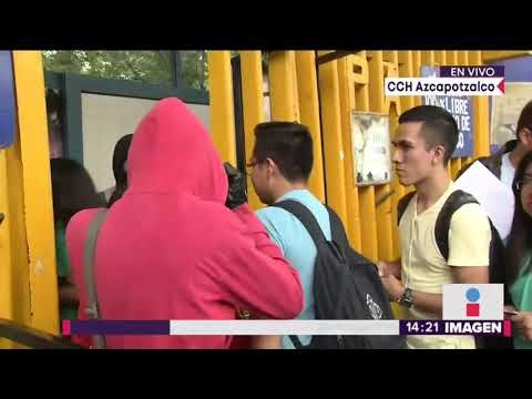 ¡Regresan a clases en el CCH Azcapotzalco! | Noticias con Yuriria Sierra