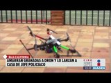 Dron con granadas cae en casa del secretario de Seguridad Pública de Baja California