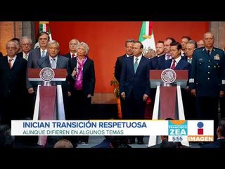 Peña Nieto y López Obrador inician la transición de gobierno | Noticias con Francisco Zea