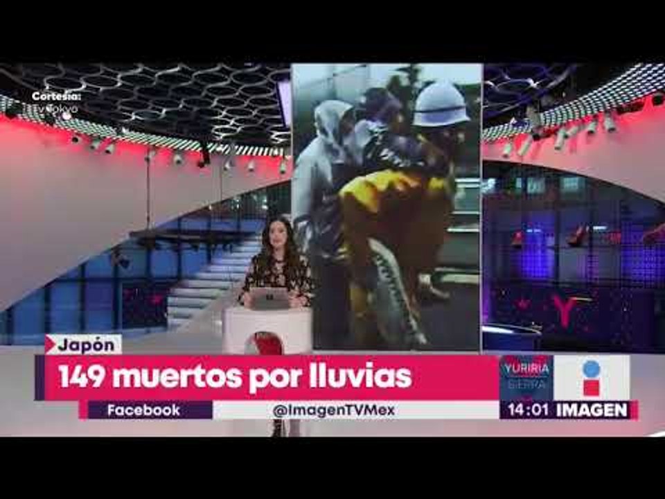 Asciende a 179 el número de muertos en Japón por lluvias | Noticias con Yuriria Sierra