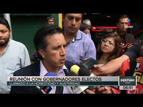 López Obrador se reúne con gobernadores electos de MORENA | Noticias con Francisco Zea