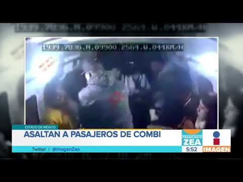 Así asaltan en las combis del Estado de México | Noticias con Francisco Zea