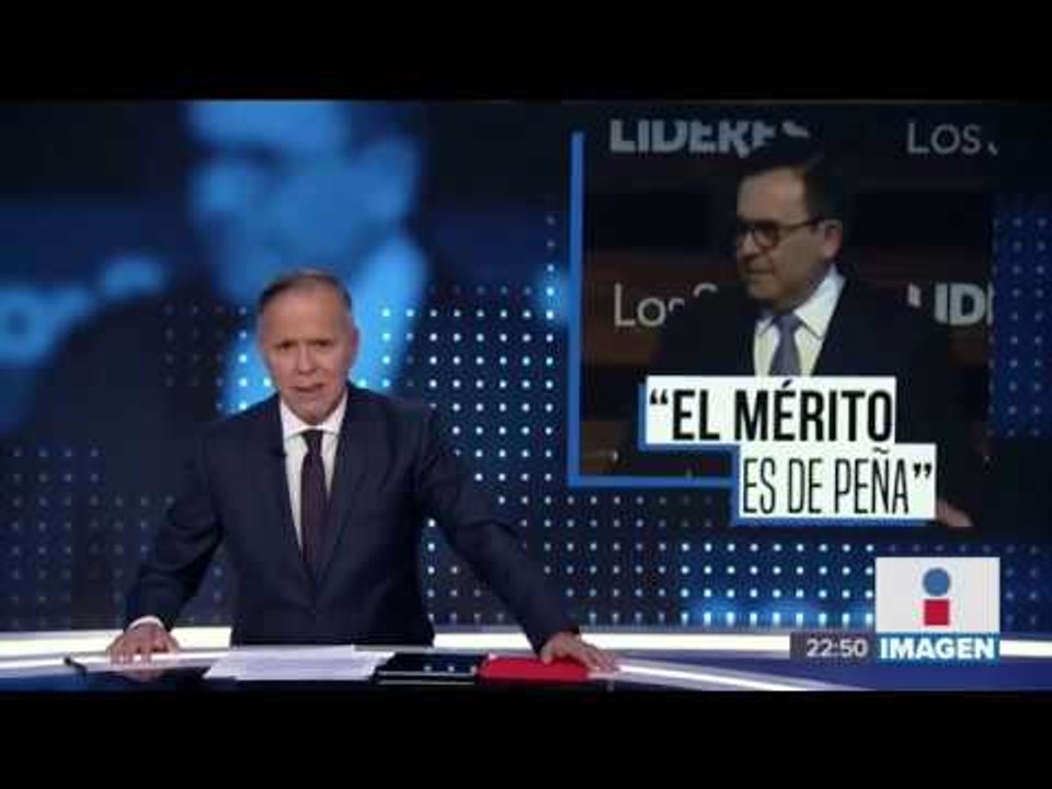 Reconocen el trabajo de Ildefonso Guajardo en negociación del TLCAN | Noticias con Ciro