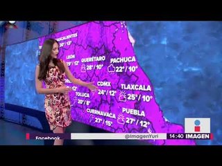 El clima para esta tarde | Noticias con Yuriria Sierra