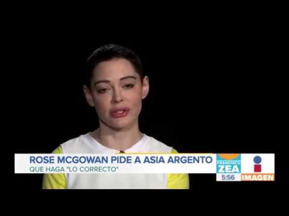 Piden a Asia Argento que haga lo correcto | Noticias con Francisco Zea