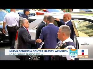 Nueva denuncia por tráfico sexual contra Harvey Weinstein | Noticias con Francisco Zea