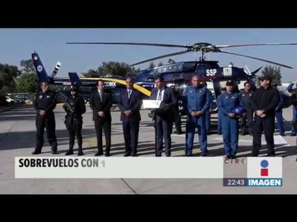 Helicópteros vigilarán las zonas de mayor incidencia delictiva de la #CDMX | Noticias con Ciro
