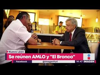¡López Obrador y "El Bronco" se reúnen y platican! | Noticias con Yuriria Sierra