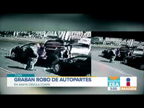 Graban robo de autopartes en Santa Úrsula Coapa | Noticias con Francisco Zea